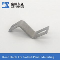 Stainless Steel 304 roof hook for solar mounting 