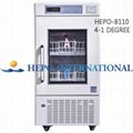 4 to 1 Degree Blood Bank Refrigerator