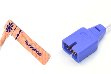 Nellcor Oximax dB9 9pin Disposable SpO2 Sensor, Adult/Neonatal. 0.9m/3FT, Ds-100 2