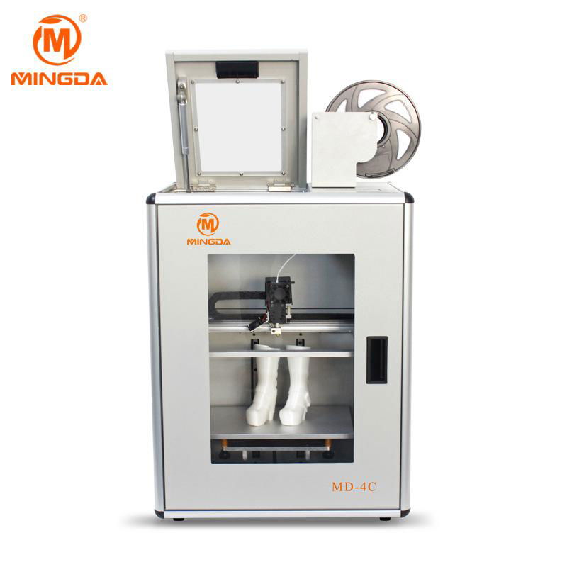 China Supplier MINGDA 160x160x160mm MD-16 FDM 3D Printer for Teaching 2