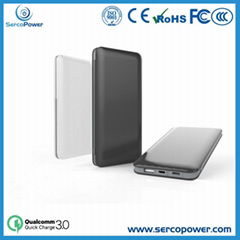 High Quality Hot Sale Carbon Fiber Surface  Rohs Power Bank 10000mAh