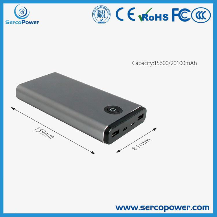 High Quality Type-C / USB-C 15600mAh Power Bank with PD Function, Portable Power 5