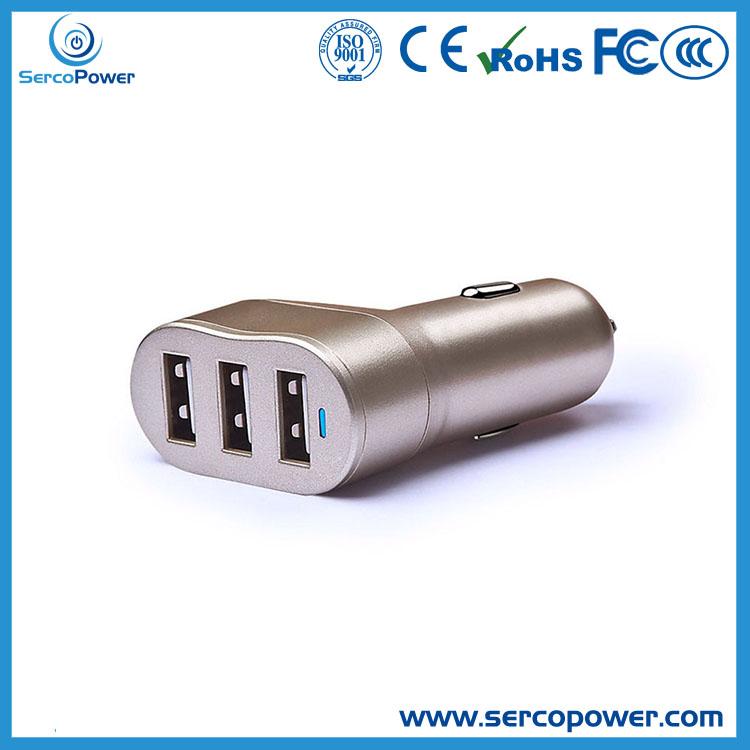 2018 New Portable Car Charger 3 Usb Car charger 2