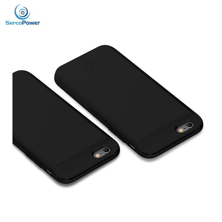 Hot Sale TPU Cover Wireless Charger Power Bank Battery Backup Case for