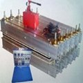 Hot splicing machine for rubber belt