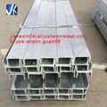 Custom cutting galvanized perforated u channel 1