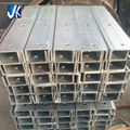 Custom cutting galvanized perforated u channel 3