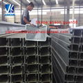 Galvanized carbon steel c lip c channel