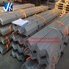 Hot Rolled High Strength Galvanized Angle Bar / Steel Angle