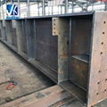 fabricated welded prefab structural steel h beam h column fabrication 5