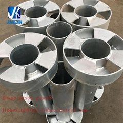 Custom fabricated round welded steel