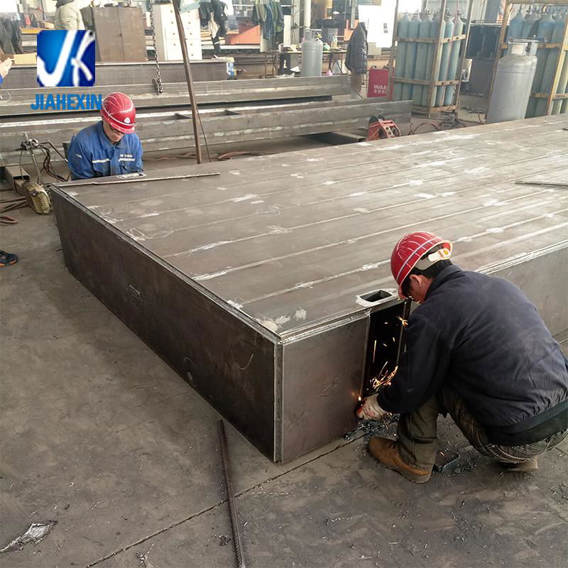 Custom welding fabrication h beam frame platform 4