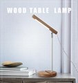 European desk lamp modern simple decorative wood table lamp romantic home lamps 