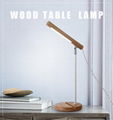 European desk lamp modern simple decorative wood table lamp romantic home lamps 