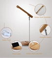 European desk lamp modern simple decorative wood table lamp romantic home lamps 