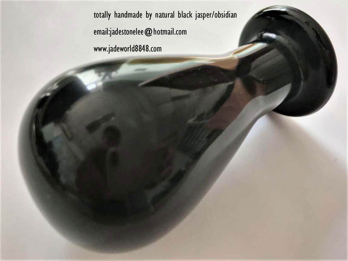 butt plug anal handmade by natural jade crystal dildos  3