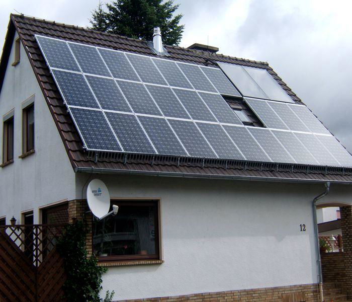 Residential Solar System Tile Roof Mount