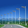 Integrated solar street light 1