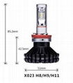 Topcity Factory G10 H8/H9/H11 60W LED Headlight High Power Auto Head Lamp 1