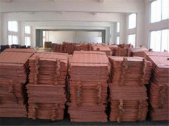 GRADE A COPPER CATHODES 99.99%