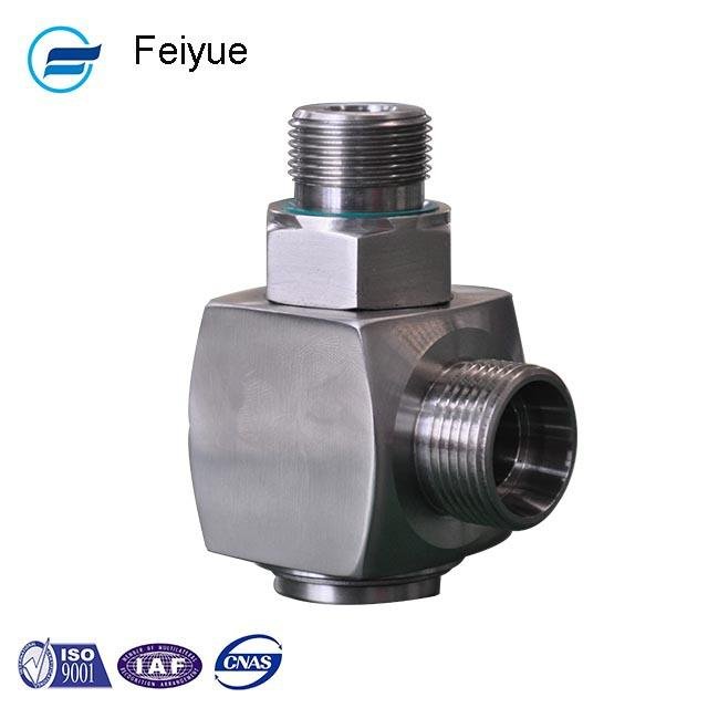 1400 Series High pressure low speed angle rotary pipe joint air swivel joints 2