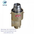 BSP thread connection brass cooling rotary joint water rotating unions