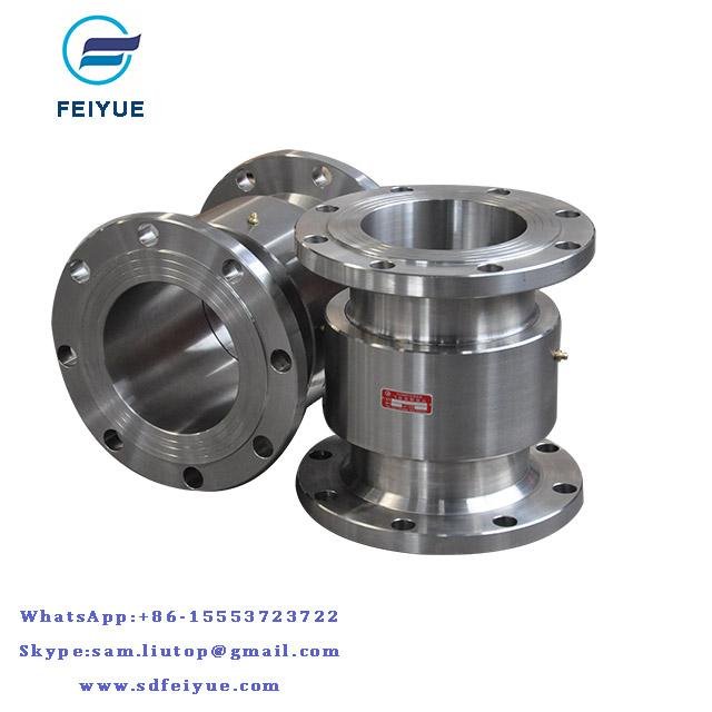  Stainless steel low speed high pressure gas rotary union for pipe