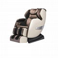 White Full Body Massage Chair 4d Zero Gravity Massage Chair 4