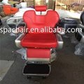 2018 Professional Reclining Red Barber Chair With Heavy Duty Base
