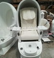 Good design White egg shaped massage hot sale pedicure spa chair 1