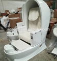 Good design White egg shaped massage hot sale pedicure spa chair 2