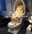 Good design White egg shaped massage hot sale pedicure spa chair 4