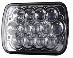 Square Headlight 5x7" 65W Sealed Beam