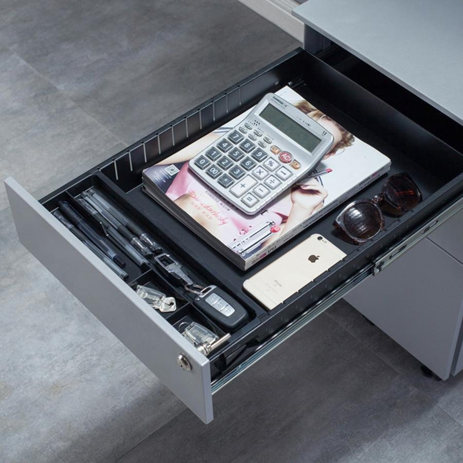 3 drawer A4 folder metal cabinet drawer with foldable key 4