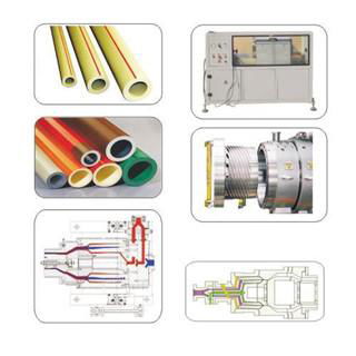 PE Silicon Core Pine Pipe Prodction Line 4