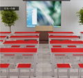 學校輔導班學生桌台雙人培訓桌椅組合苗圃藝朮繪畫手冊桌 4