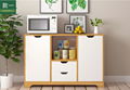 Nordic style solid wood sideboard 3