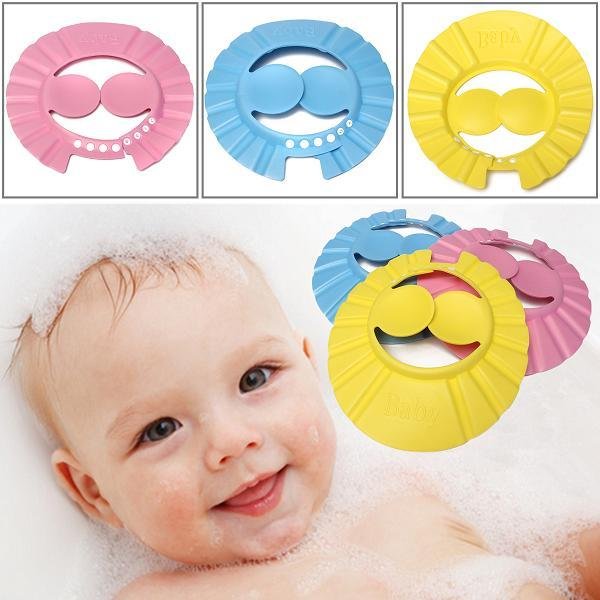 Eco-Friendly EVA Baby Waterproof Shampoo Caps 2
