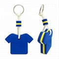 Customized Logo EVA Key Chain for Promotion Gift 2