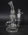 glass waterpipe bong klein recycler dabrig beaker functional glass for smoking 2