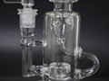 glass waterpipe bong klein recycler dabrig beaker functional glass for smoking