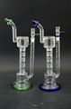 glass waterpipe bong dabrig beaker functional glass for smoking bubbler