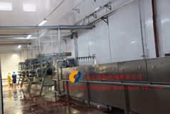 poultry slaughter machine scalding