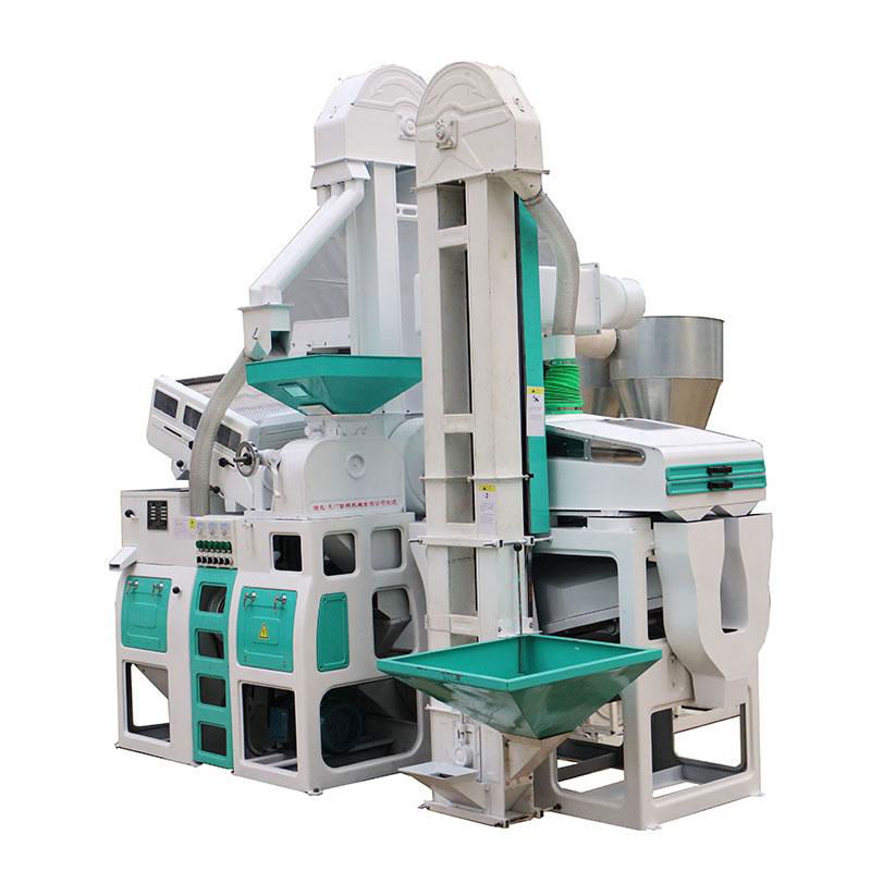 1 Ton Per Hour Capacity Combined whole set rice mill machine 2