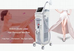 808nm Diode Laser Hair Removal Machine