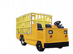 4-wheel Electric Platform Truck with Fence