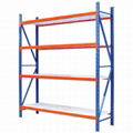 powder coated steel boltless warehouse storage racking and shelving 1