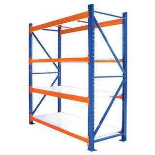 powder coated steel boltless warehouse storage racking and shelving 2