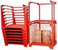 warehouse metal stacking rack for storage