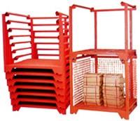 warehouse metal stacking rack for storage